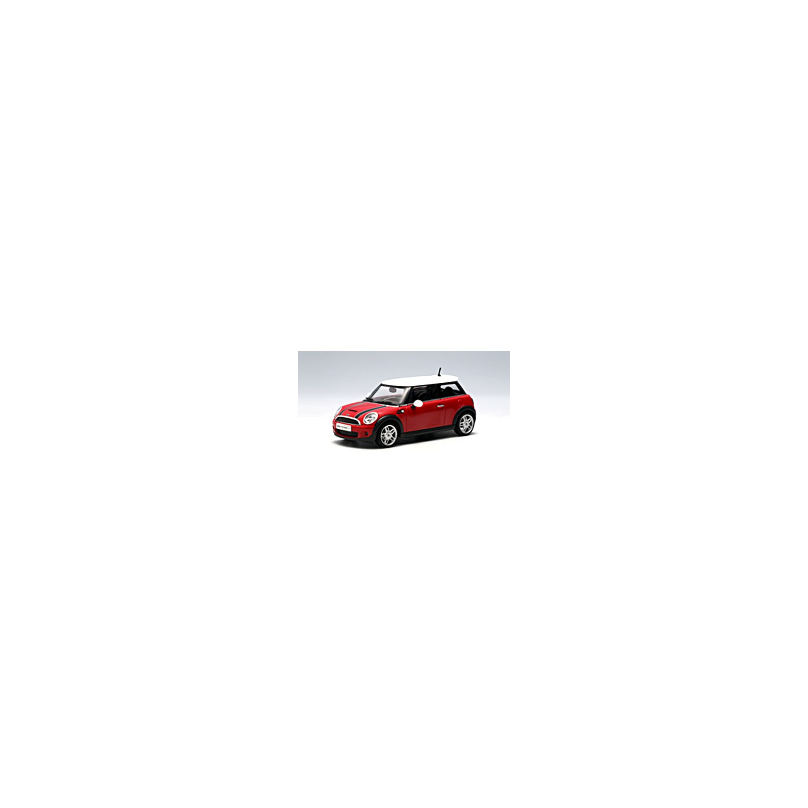 Stella Models - модель автомобиля Autoart 55006 1:43 Mini Cooper S 2006  (Chili Red/White Roof)