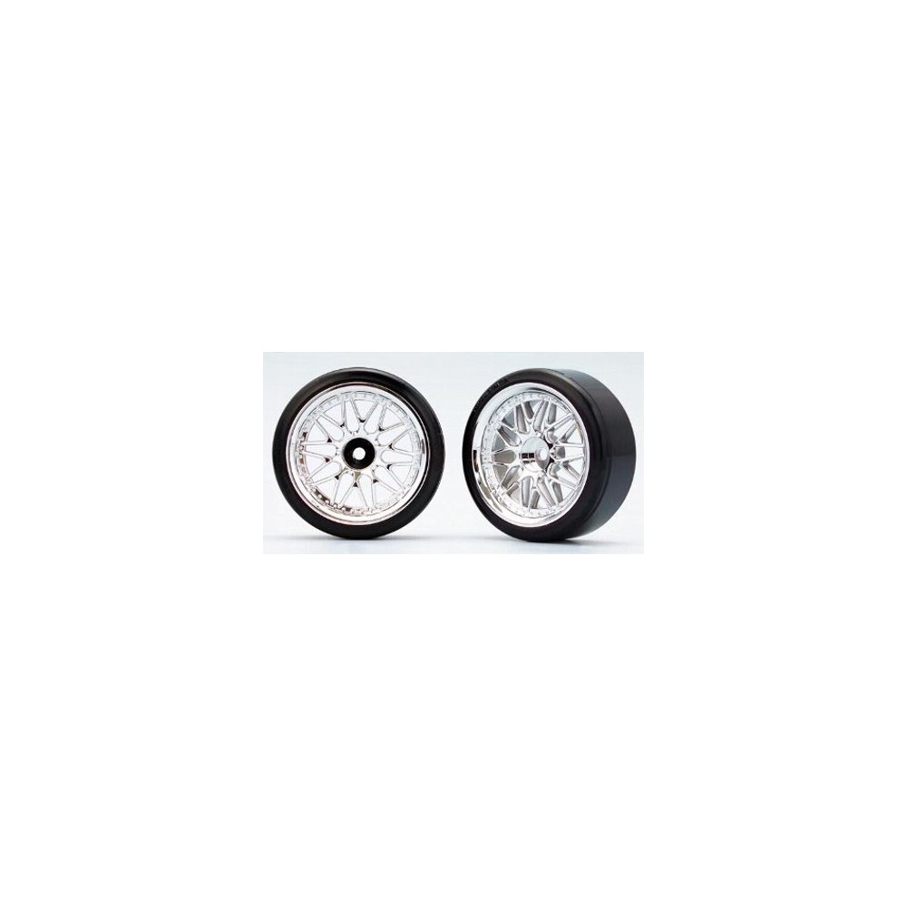 Stella Models - резина для дрифта Yokomo ZR-DR13 10-Spoke Mesh Wheels w ...