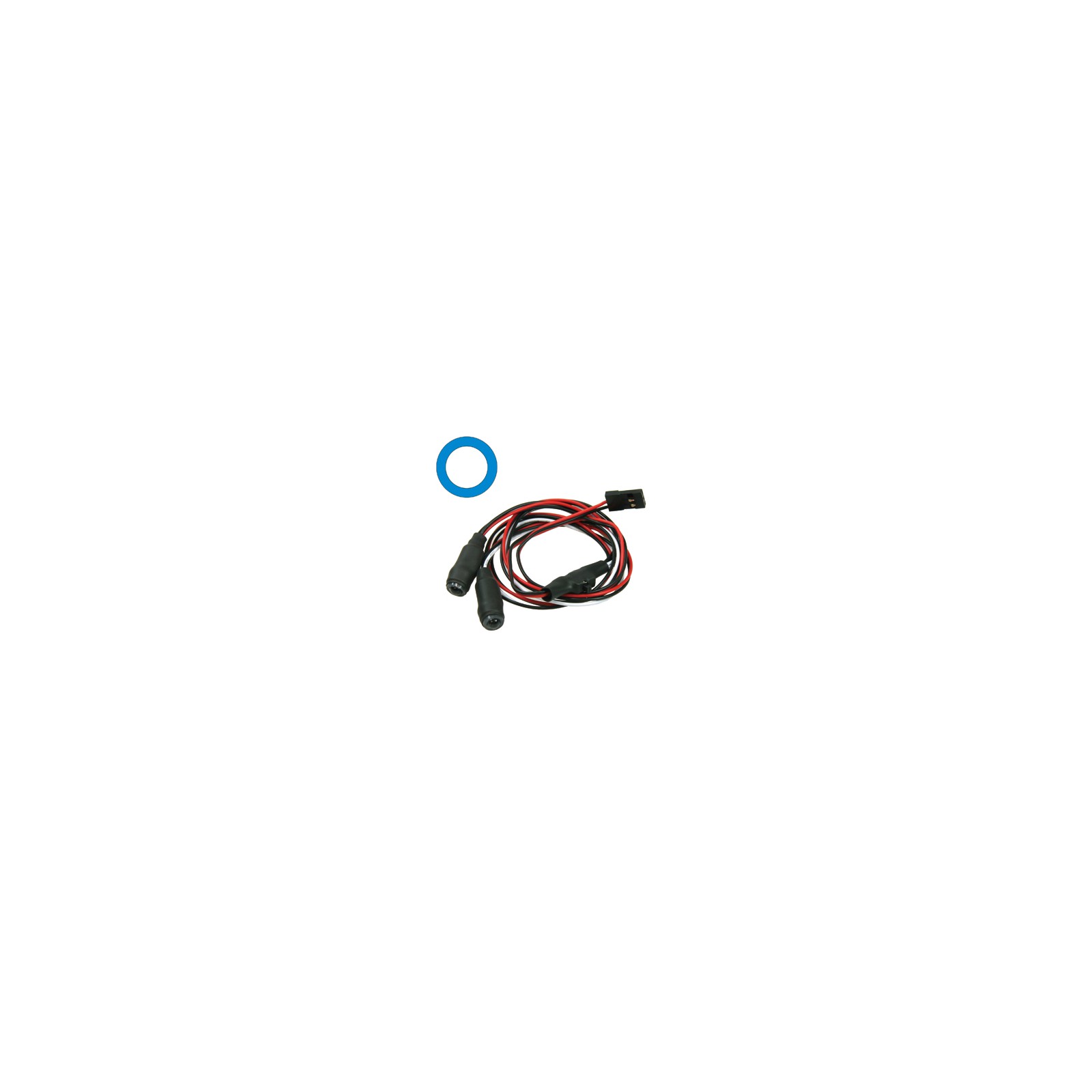 Eagle Racing Angel Eyes LED Type-1 5mm - White/Blue