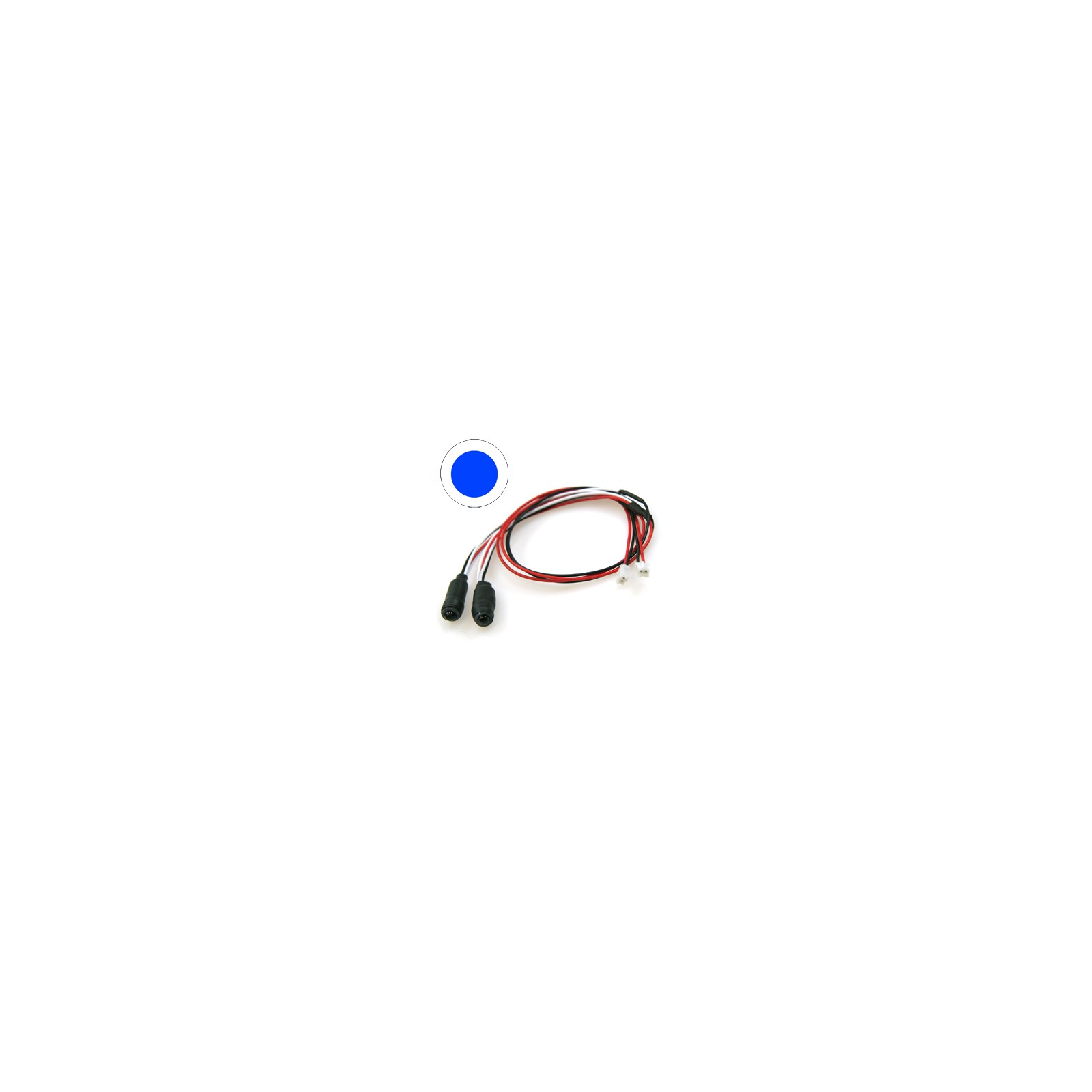 Eagle Racing Twin Action Angel Eyes LED 5mm - White/Red Eagle Racing Twin Action Angel Eyes LED 5mm - White/Red